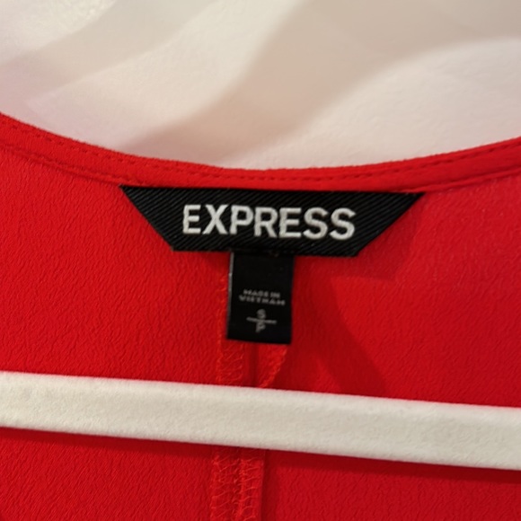 Red Express Dress Size Small - Picture 3 of 5